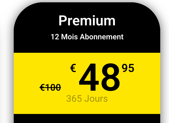 Abonnement de 12 mois